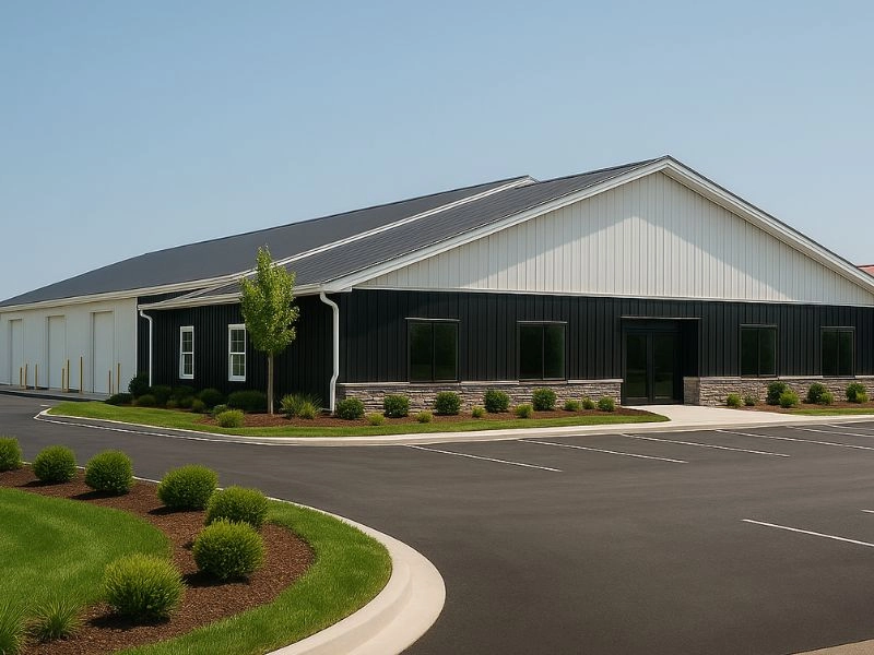 Commercial pole building construction Delaware Maryland Eastern Shore - Titan Buildings serving 12 counties